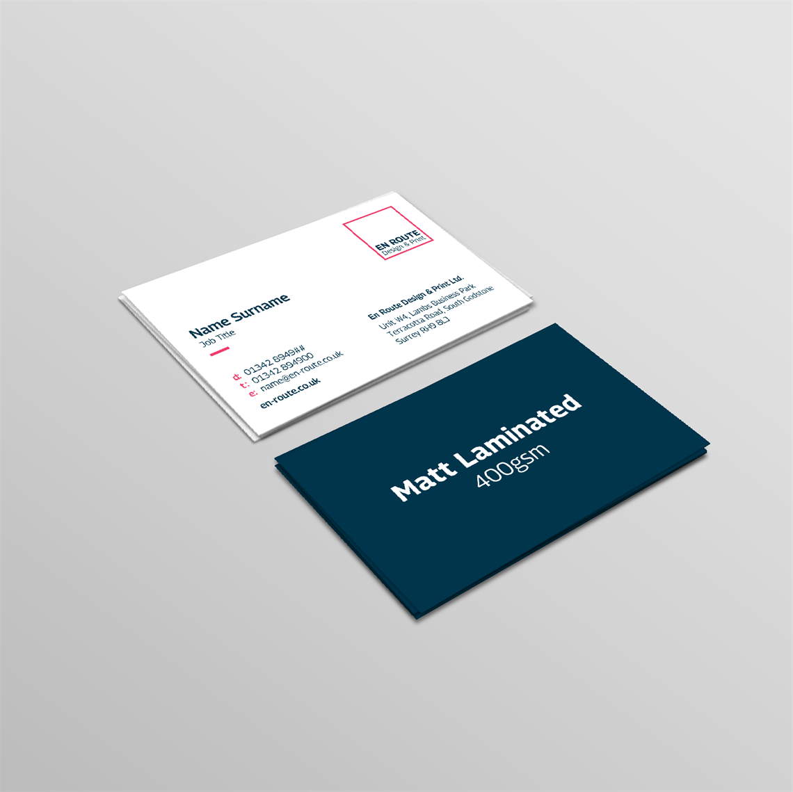 Picture of Business Card - Template Example