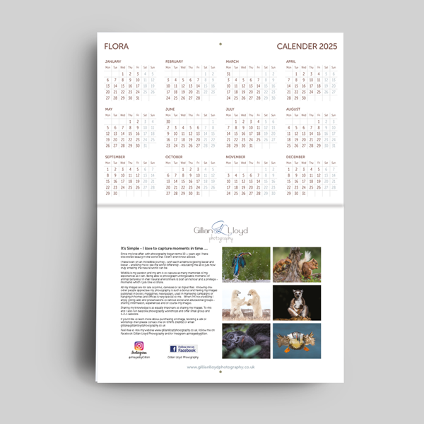 Picture of Wall Calendar - Flora