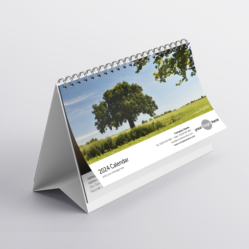 Picture of Desk Calendar 2024 - Tree Calendar